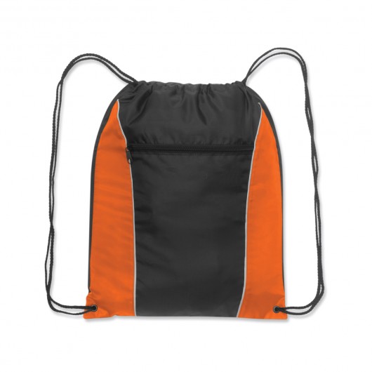 Elwood Drawstring Backpacks ORANGE